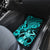 Hawaii Hula Girl Car Mats Hibiscus Hawaii Tribal Tattoo Turquoise Version LT01 - Polynesian Pride