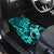 Hawaii Hula Girl Car Mats Hibiscus Hawaii Tribal Tattoo Turquoise Version LT01 - Polynesian Pride