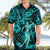 Hawaii Hula Girl Hawaiian Shirt Hibiscus Hawaii Tribal Tattoo Turquoise Version LT01 - Polynesian Pride