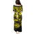 Hawaii Hula Girl Puletasi Hibiscus Hawaii Tribal Tattoo Yellow Version LT01 - Polynesian Pride