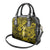 Hawaii Hula Girl Shoulder Handbag Hibiscus Hawaii Tribal Tattoo Yellow Version LT01 - Polynesian Pride