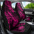 Hawaii Pineapple Car Seat Cover Paradise Flowers Pacific With Pink Polynesian Tribal LT01 - Polynesian Pride