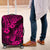 Hawaii Pineapple Luggage Cover Paradise Flowers Pacific With Pink Polynesian Tribal LT01 Pink - Polynesian Pride