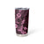 Hawaii Pineapple Tumbler Cup Paradise Flowers Pacific With Pink Polynesian Tribal