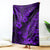 Hawaii Pineapple Blanket Polynesian Pattern Purple Version LT01 Purple - Polynesian Pride