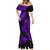 Hawaii Pineapple Mermaid Dress Polynesian Pattern Purple Version LT01 - Polynesian Pride