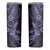 Hawaii Pineapple Skinny Tumbler Polynesian Pattern Purple Version