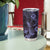 Hawaii Pineapple Tumbler Cup Polynesian Pattern Purple Version