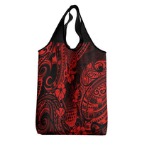 Hawaii Pineapple Grocery Bag Polynesian Pattern Red Version LT01 - Polynesian Pride