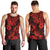 Hawaii Pineapple Men Tank Top Polynesian Pattern Red Version LT01 - Polynesian Pride