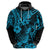 Hawaii Pineapple Hoodie Polynesian Pattern Sky Blue Version LT01 - Polynesian Pride