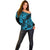 Hawaii Pineapple Off Shoulder Sweater Polynesian Pattern Sky Blue Version LT01 - Polynesian Pride