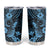 Hawaii Pineapple Tumbler Cup Polynesian Pattern Sky Blue Version