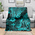 Hawaii Pineapple Blanket Polynesian Pattern Turquoise Version LT01 - Polynesian Pride