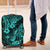 Hawaii Pineapple Luggage Cover Polynesian Pattern Turquoise Version LT01 Turquoise - Polynesian Pride