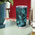 Hawaii Pineapple Tumbler Cup Polynesian Pattern Turquoise Version