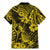 Hawaii Pineapple Family Matching Mermaid Dress and Hawaiian Shirt Polynesian Pattern Yellow Version LT01 - Polynesian Pride