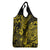 Hawaii Pineapple Grocery Bag Polynesian Pattern Yellow Version