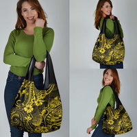 Hawaii Pineapple Grocery Bag Polynesian Pattern Yellow Version LT01 - Polynesian Pride