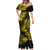 Hawaii Pineapple Mermaid Dress Polynesian Pattern Yellow Version LT01 - Polynesian Pride