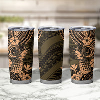 Hawaii Pineapple Tumbler Cup Polynesian Pattern Yellow Version LT01 - Polynesian Pride