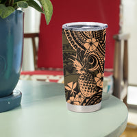 Hawaii Pineapple Tumbler Cup Polynesian Pattern Yellow Version LT01 - Polynesian Pride