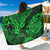 Hawaii Shaka Sign Sarong With Polynesian Hibiscus Green Unique LT01 One Size 44 x 66 inches Green - Polynesian Pride