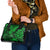 Hawaii Shaka Sign Shoulder Handbag With Polynesian Hibiscus Green Unique LT01 - Polynesian Pride