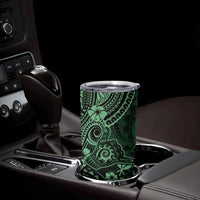 Hawaii Shaka Sign Tumbler Cup With Polynesian Hibiscus Green Unique LT01 - Polynesian Pride
