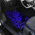 Hawaii Shaka Sign Car Mats With Polynesian Hibiscus Navy Blue Unique LT01 - Polynesian Pride