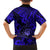 Hawaii Shaka Sign Family Matching Off Shoulder Maxi Dress and Hawaiian Shirt With Polynesian Hibiscus Navy Blue Unique LT01 - Polynesian Pride