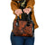 Hawaii Shaka Sign Shoulder Handbag With Polynesian Hibiscus Orange Unique LT01 One Size Orange - Polynesian Pride