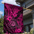 Hawaii Shaka Sign Garden Flag With Polynesian Hibiscus Pink Unique LT01 - Polynesian Pride