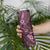 Hawaii Shaka Sign Skinny Tumbler With Polynesian Hibiscus Pink Unique