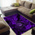 Hawaii Shaka Sign Area Rug Polynesian Pattern Purple Version LT01 - Polynesian Pride