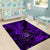 Hawaii Shaka Sign Area Rug Polynesian Pattern Purple Version LT01 - Polynesian Pride