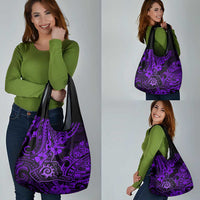 Hawaii Shaka Sign Grocery Bag Polynesian Pattern Purple Version LT01 - Polynesian Pride