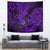 Hawaii Shaka Sign Tapestry Polynesian Pattern Purple Version LT01 - Polynesian Pride