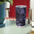 Hawaii Shaka Sign Tumbler Cup Polynesian Pattern Purple Version