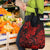 Hawaii Shaka Sign Grocery Bag Polynesian Pattern Red Version