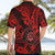 Hawaii Shaka Sign Hawaiian Shirt Polynesian Pattern Red Version LT01 - Polynesian Pride