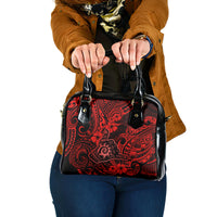 Hawaii Shaka Sign Shoulder Handbag Polynesian Pattern Red Version LT01 One Size Red - Polynesian Pride