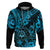 Hawaii Shaka Sign Hoodie Polynesian Pattern Sky Blue Version LT01 Pullover Hoodie Blue - Polynesian Pride