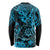 Hawaii Shaka Sign Long Sleeve Shirt Polynesian Pattern Sky Blue Version LT01 - Polynesian Pride