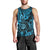 Hawaii Shaka Sign Men Tank Top Polynesian Pattern Sky Blue Version LT01 - Polynesian Pride