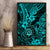 Hawaii Shaka Sign Canvas Wall Art Polynesian Pattern Turquoise Version LT01 - Polynesian Pride