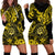 Hawaii Shaka Sign Hoodie Dress Polynesian Pattern Yellow Version LT01 - Polynesian Pride