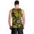 Hawaii Shaka Sign Men Tank Top Polynesian Pattern Yellow Version LT01 - Polynesian Pride