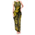 Hawaii Shaka Sign Tank Maxi Dress Polynesian Pattern Yellow Version LT01 Women Yellow - Polynesian Pride