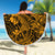 Hawaii Shark Beach Blanket Polynesian Pattern Gold Version LT01 - Wonder Print Shop